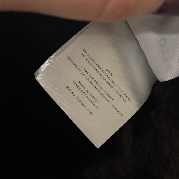 SAKS POTTS Fusun Lamb Leathet Coat - Picture 5 of 14